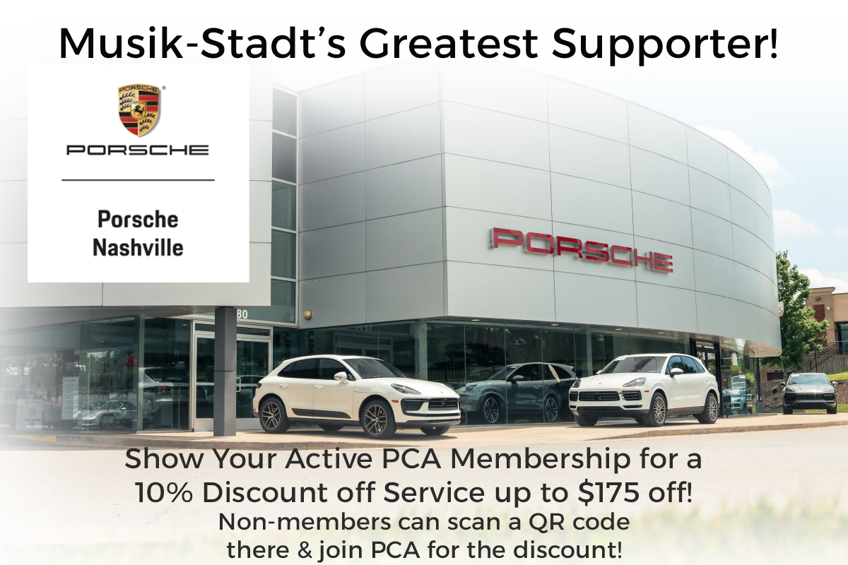 Musik-Stadt Region | Porsche Club of America – It's Not Just