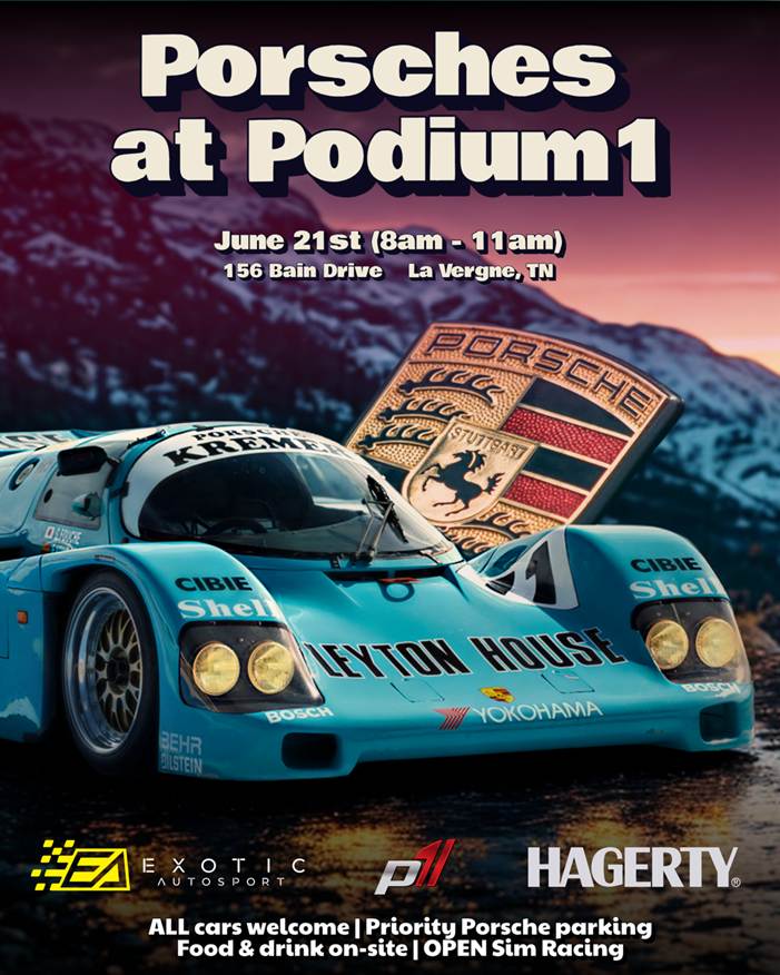 Porsches at Podoum 1